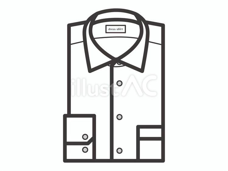 ワイシャツ03 ワイシャツ,ファッション,アイコンのイラスト素材