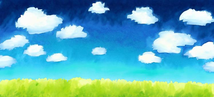 Free background material / beautiful lawn, , JPG and PNG