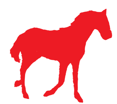 馬赤シルエット