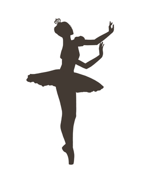 Illustration, балет, девушка, женщина, 
