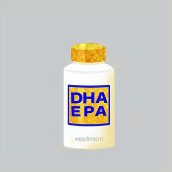 Illustration, डीएचए, ईपीए, ज़रूरी वसा अम्ल, 