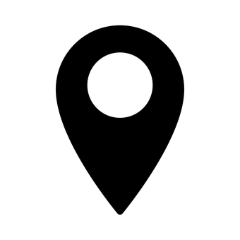 マップピン（黒） マップピン,地図,アイコン,マーク,現在地,目印,位置,情報,ピン,黒のイラスト素材