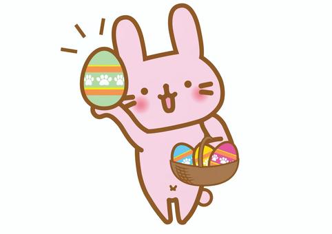 Easter bunny, easter, easter egg, rabbit, JPG, PNG and AI