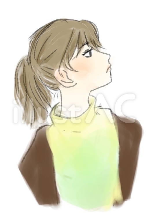 ポニーテールの女の子イラスト No 無料イラストなら イラストac