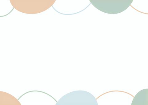 流体シェイプ上下線こみ1 背景,飾り,流体,流体シェイプ,バナー,ベース,フレーム,パステル,広告,チラシのイラスト素材