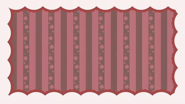 もみじの背景素材 ９月,１０月,11月,紅葉,もみじ,背景,メッセージカード,秋,ストライプのイラスト素材