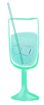 Soda juice, soda, juice, light blue, JPG and PNG