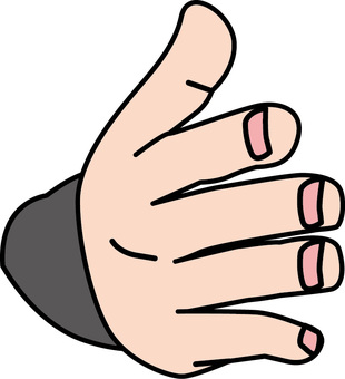 握手差し出す  握手差し出す  握手,手,差し出す,求める,友好的,挨拶,パーツ,線画のイラスト素材