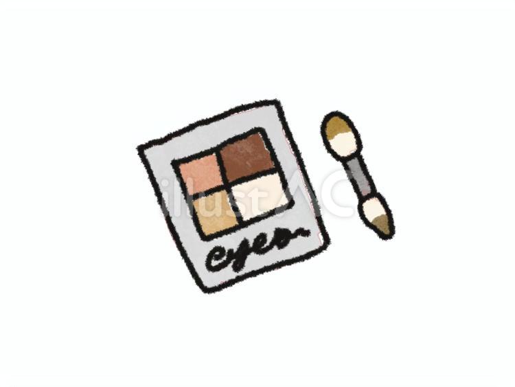 アイシャドウのイラスト アイシャドウ,アイメイク,化粧品のイラスト素材