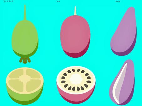 秋の実　枠無し