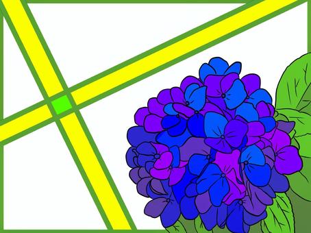 紫陽花 紫陽花 あじさい,花,梅雨のイラスト素材