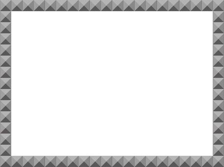 ドット風フレーム5 ドット,フレーム,ドット絵,レトロ,ゲーム,コンピューター,幾何学模様,8bit,16bit,ブロックのイラスト素材