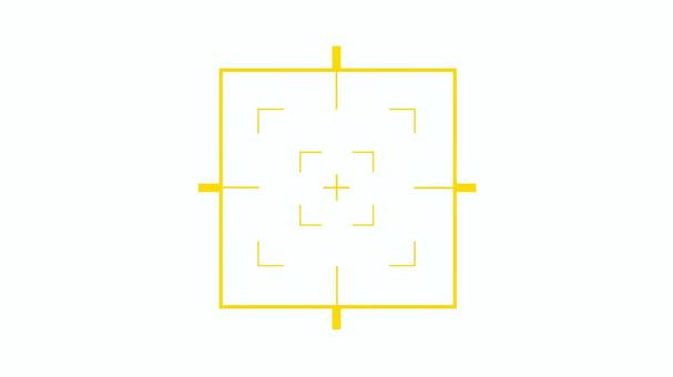 照準マーク④ 黄色 照準マーク④ 黄色 照準,スコープ,アイコン,シンプル,挿絵,ワンポイント,ライフル,ゲーム,サバゲー,銃のイラスト素材