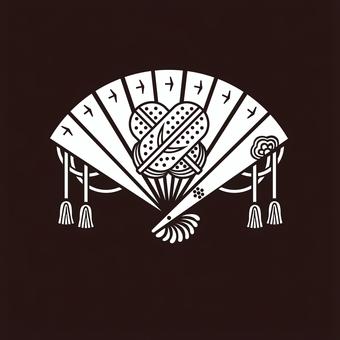 family crest fan, JPG and EPS family crest fan, family crest, pattern, fan, JPG and EPS
