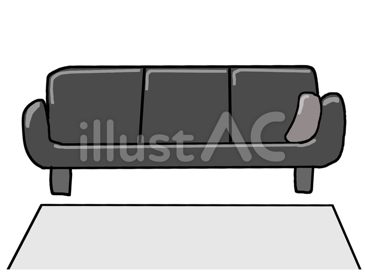 家具　ソファー 家具,ソファー,高級のイラスト素材