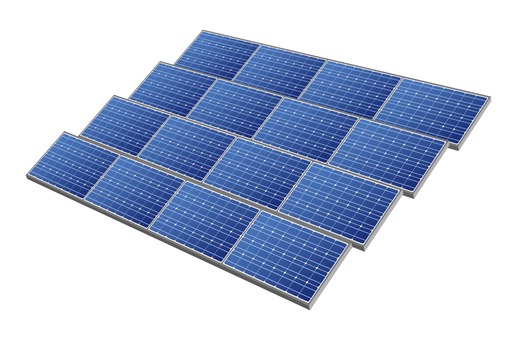 ソーラーパネル ソーラーパネル,太陽光発電,メガソーラー,発電,電力,テクノロジー,設備のイラスト素材