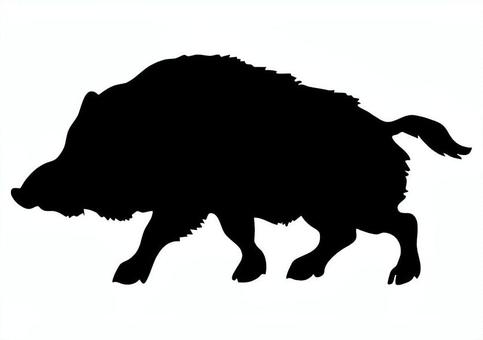 Boar silhouette, JPG, PNG and AI Boar silhouette, boar, animal, silhouette, JPG, PNG and AI