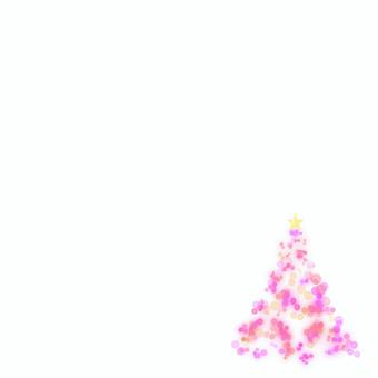 淡い光のピンクの水玉クリスマスツリー 淡い光のピンクの水玉クリスマスツリー クリスマス,ツリー,ピンク,赤,クリスマスツリー,冬,12月,イルミネーション,光,きらめきのイラスト素材