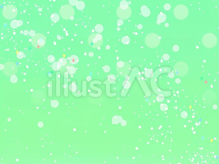 ソーダ　イメージ（緑） 緑,水玉,背景のイラスト素材