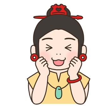 縄文時代の女性 縄文時代,縄文,縄文人,古代,歴史,昔,日本,日本人,服装,古代人のイラスト素材