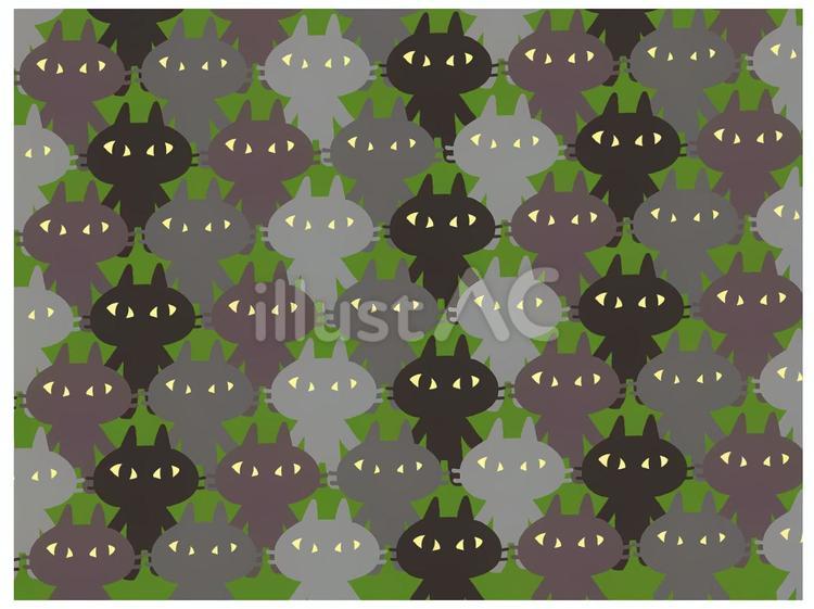 猫の模様 猫,模様,柄のイラスト素材