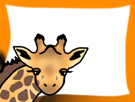 giraffe frame, , JPG and PNG