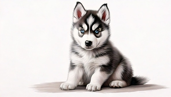 Siberian Husky, siberian husky, dog, puppy, JPG