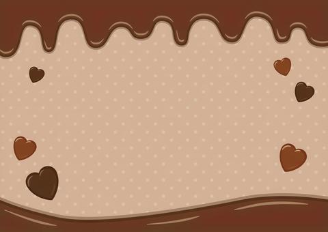 バレンタインのチョコレートの背景05 バレンタイン,チョコレート,背景,フレーム,ギンガムチェック,パターン,チェック柄,ハート,冬,2月のイラスト素材