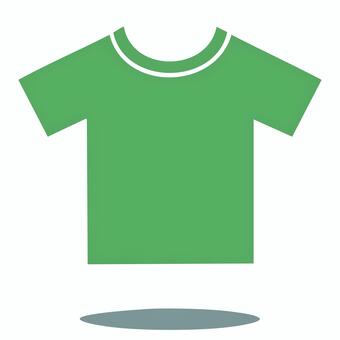 Tシャツのアイコン 緑 tシャツ,衣類,ティーシャツ,半袖,カットソー,衣服,カジュアル,シャツ,夏服,ファッションのイラスト素材