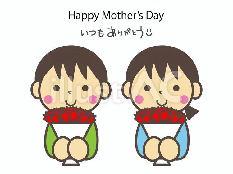 母の日 母の日,５月,イベントのイラスト素材