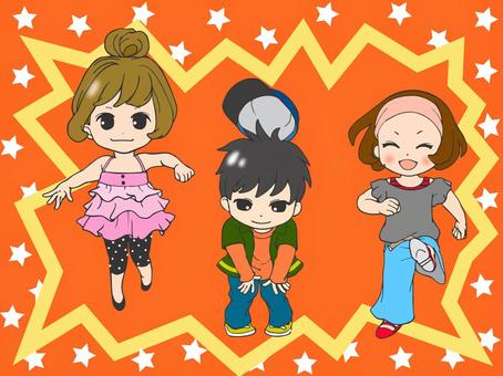 おしゃれな子どもたち