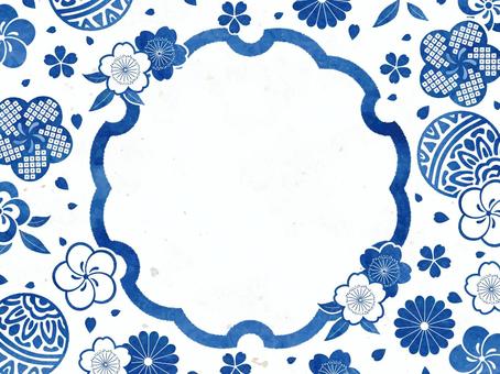 水彩和柄11, JPG, PNG 和 AI 水彩和柄11, 花柄, 水彩, 日本風格, JPG, PNG 和 AI