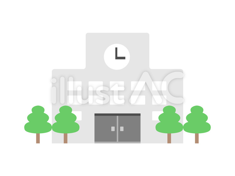 学校アイコン png,jpg,aiのイラスト素材