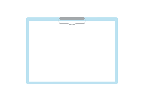 Binder frame 19 (horizontal type), JPG, PNG and AI Binder frame 19 (horizontal type), binder, clipboard, check, JPG, PNG and AI