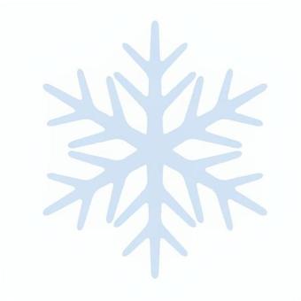 冬イラスト95 雪の結晶,結晶,冬,冷たい,寒い,シンプル,かわいい,青,12月,1月のイラスト素材