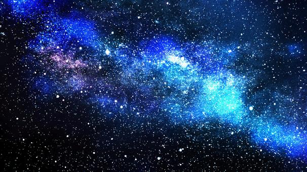 宇宙・星空の背景素材18 宇宙,キラキラ,コスモ,空間,きれい,光,星,暗闇,星雲,夜のイラスト素材