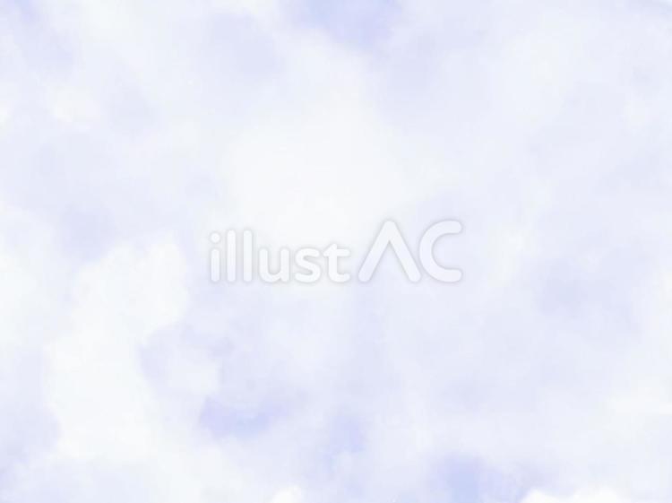 青いふわふわの背景 ふわふわ,もこもこ,もくもくのイラスト素材
