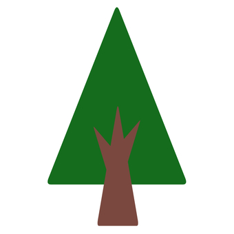 Green simple triangle tree, JPG and PNG Green simple triangle tree, odun, bitki, minik, JPG and PNG