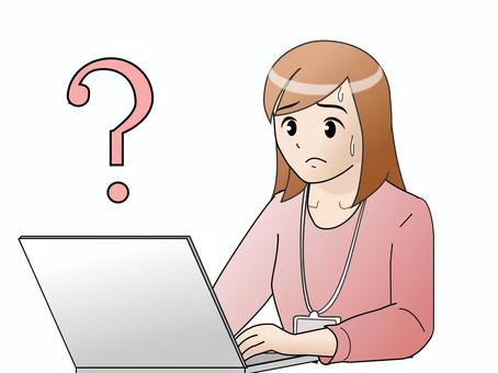 비즈니스 우먼과 PC, JPG 및 PNG 비즈니스 우먼과 PC, 비즈니스 우먼, pc, 운영, JPG 및 PNG