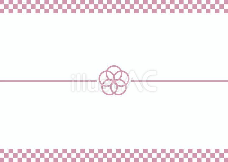 水引02_C 水引,のし紙,熨斗のイラスト素材