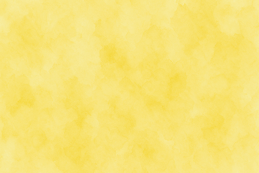 水彩風の黄色背景
