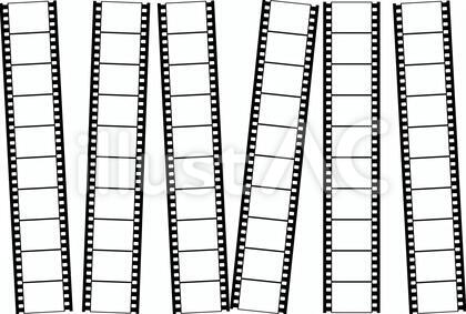映画 35mmフィルム イラレ用ブラシ
