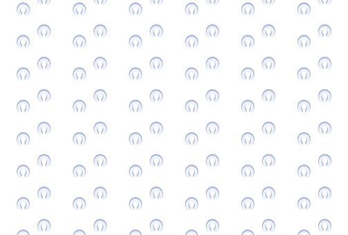 馬の足跡模様　白