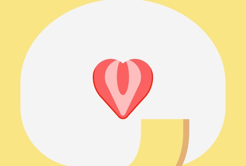 ロールケーキ（ハートいちご）ポストカード ロールケーキ,ケーキ,ポストカードのイラスト素材