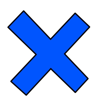 バツアイコン バツ,間違い,クイズ,アイコン,手書き,ゲーム,不正解のイラスト素材