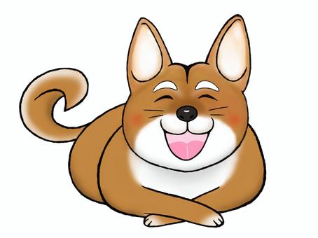 笑う犬イラスト 無料イラストなら イラストac