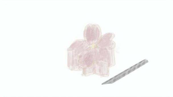 さくらの練り切り　水彩画 食べ物,和菓子,水彩画,練り切り,さくらのイラスト素材