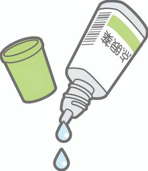 点眼薬 外用薬,点眼薬,目薬,医療薬,薬,眼科,ジェネリック,ドラッグ,病気,既往症のイラスト素材