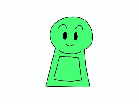 古墳のキャラクター 古墳,キャラクター,古墳時代,古代,歴史のイラスト素材