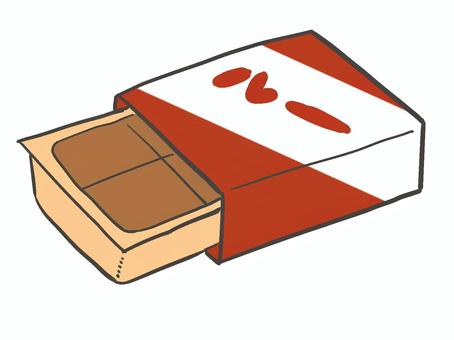 カレールー カレールー,ルー,カレー,食材,加工食品のイラスト素材